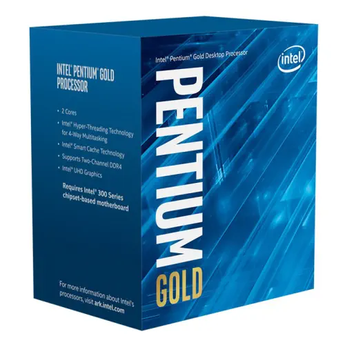 Intel Pentium Gold G5420 3.80GHz 2 Çekirdek 4MB Önbellek Soket 1151 İşlemci