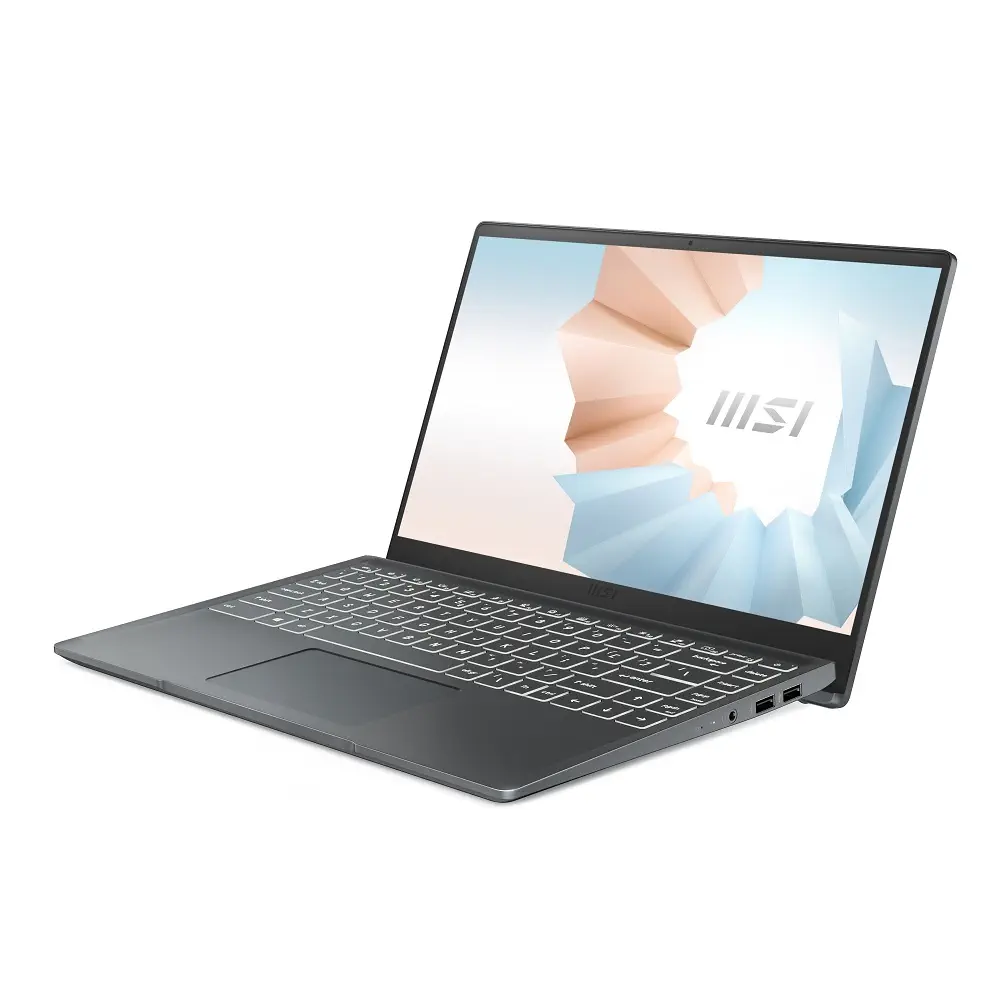 MSI Modern 14 B10RBSW-268XTR i5-10210U 8GB 256GB SSD 2GB GeForce MX350 14” Full HD FreeDOS Notebook