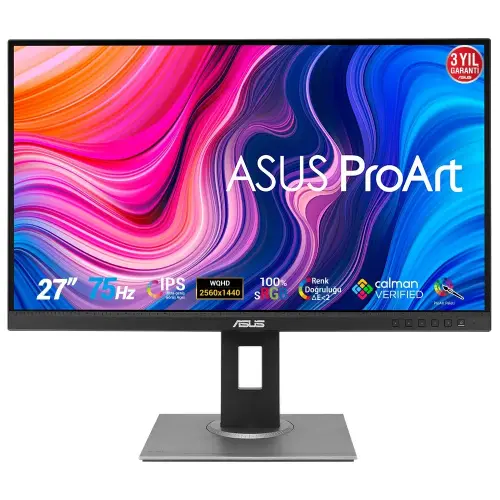 Asus ProArt Display PA278QV 27″ 5ms 75Hz Adaptive-Sync IPS WQHD Monitör