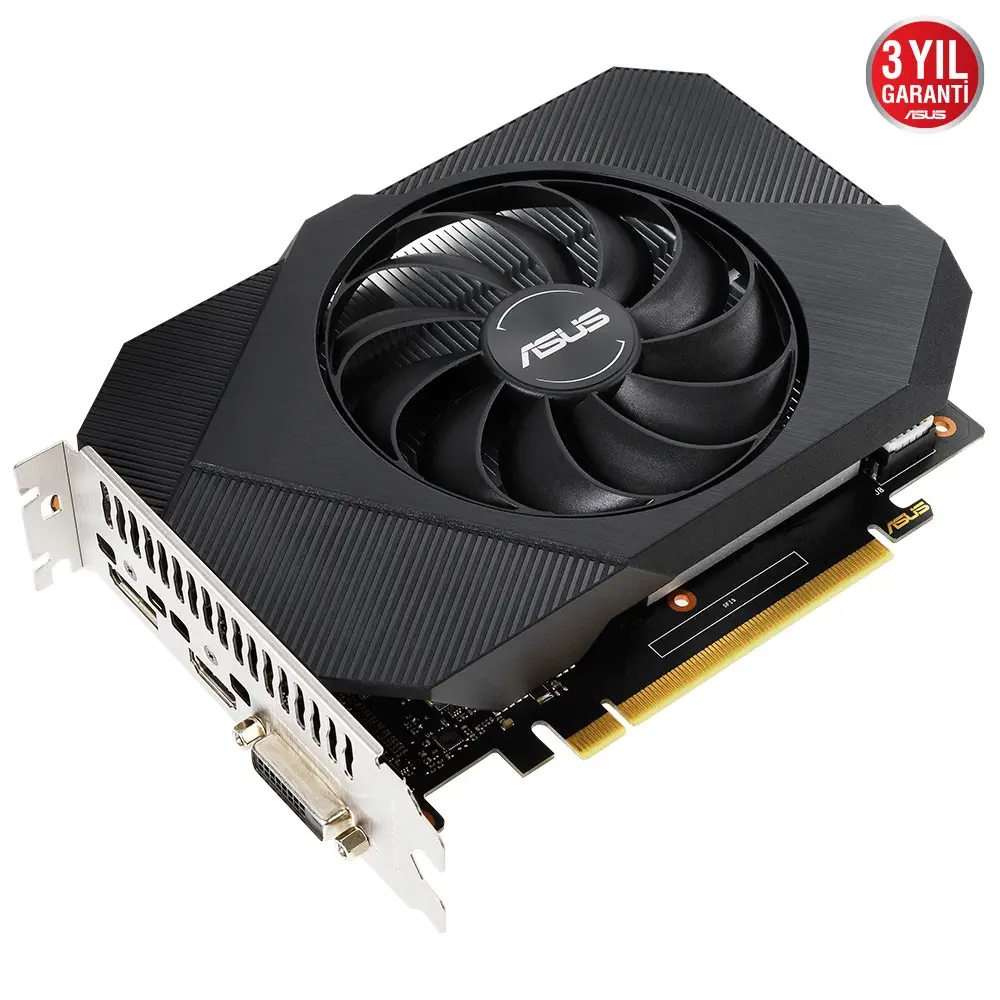 ASUS Phoenix GeForce GTX 1650 OC PH-GTX1650-O4GD6-P 4GB GDDR6 128Bit DX12 Gaming (Oyuncu) Ekran Kartı