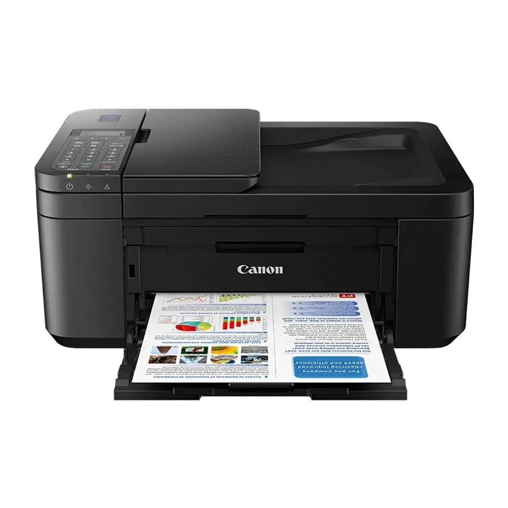 Canon Pixma E4240 Wi-Fi + Tarayıcı + Fotokopi + Faks Renkli Çok Fonksiyonlu Mürekkep Püskürtmeli Yazıcı