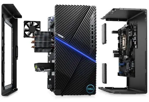 Dell G5DT-8B70W161N i7-10700F 16GB 1TB SSD 8GB GeForce RTX 2070 Super Win10 Home Masaüstü Gaming Bilgisayar