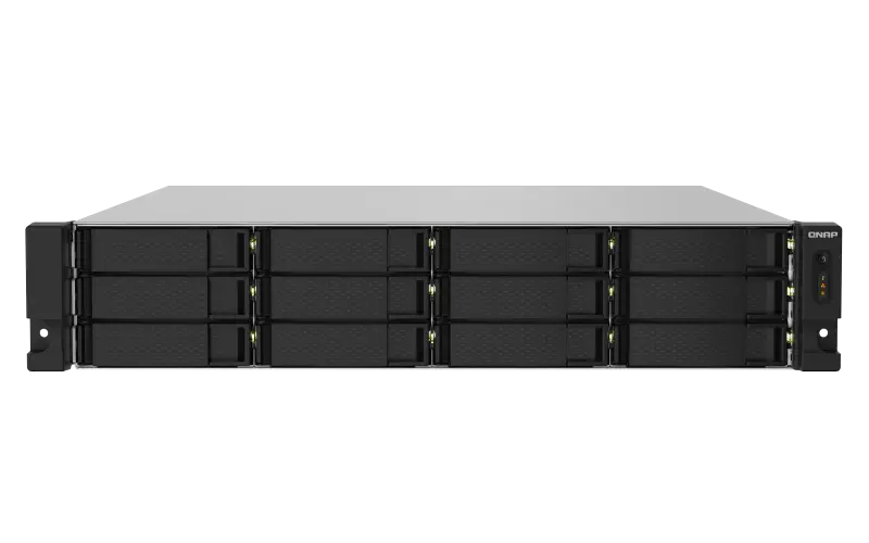 Qnap TS-1232PXU-RP 12 Disk Yuvalı 4 GB RAM NAS Depolama Ünitesi