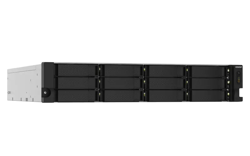 Qnap TS-1232PXU-RP 12 Disk Yuvalı 4 GB RAM NAS Depolama Ünitesi
