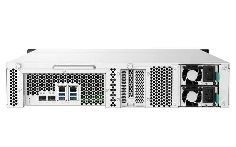 Qnap TS-1232PXU-RP 12 Disk Yuvalı 4 GB RAM NAS Depolama Ünitesi