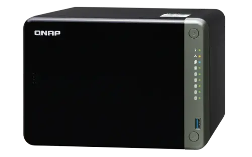 QNAP TS-653D 4GB 3.5″ 6 Yuvalı Nas Depolama Ünitesi