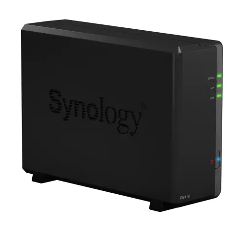 Synology DiskStation DS118 1GB DDR4 3.5″ Nas Depolama Ünitesi