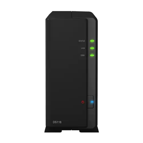 Synology DiskStation DS118 1GB DDR4 3.5″ Nas Depolama Ünitesi