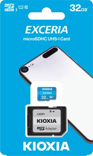 Kioxia Exceria LMEX1L032GG2 32GB 100MB/s Okuma Hızlı MicroSD Hafıza Kartı