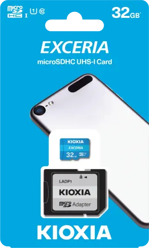 Kioxia Exceria LMEX1L032GG2 32GB 100MB/s Okuma Hızlı MicroSD Hafıza Kartı