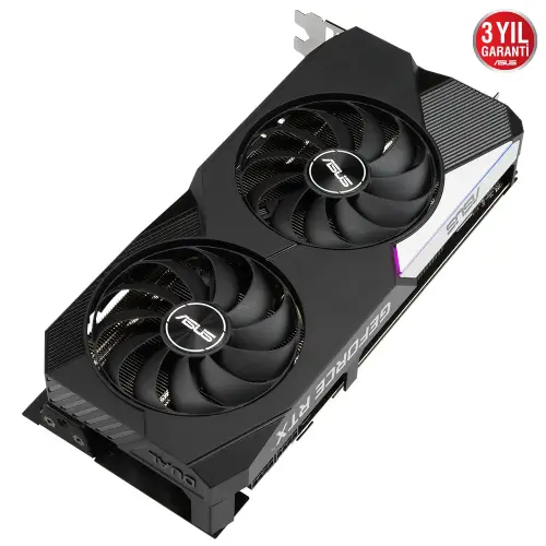 Asus Dual GeForce RTX 3070 DUAL-RTX3070-8G 8GB GDDR6 256Bit DX12 Gaming (Oyuncu) Ekran Kartı