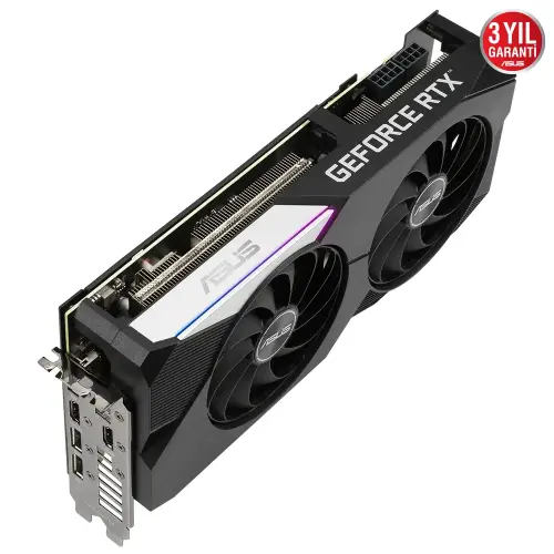 Asus Dual GeForce RTX 3070 DUAL-RTX3070-8G 8GB GDDR6 256Bit DX12 Gaming (Oyuncu) Ekran Kartı