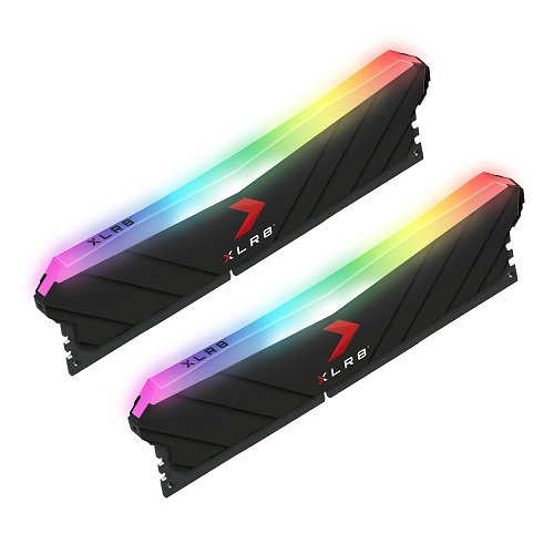 PNY XLR8 Gaming EPIC-X RGB 16GB (2x8GB) 3600MHz CL18 DDR4 Gaming Ram (MD16GK2D4360018XRGB)
