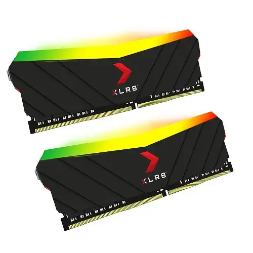 PNY XLR8 Gaming EPIC-X RGB 16GB (2x8GB) 3600MHz CL18 DDR4 Gaming Ram (MD16GK2D4360018XRGB)