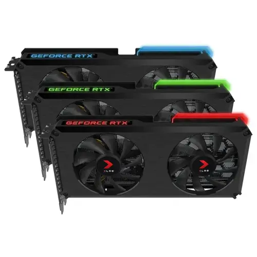 PNY GeForce RTX 3060 Ti 8GB XLR8 Gaming REVEL EPIC-X RGB VCG3060T8DFXPPB 8GB GDDR6 256Bit DX12 Gaming Ekran Kartı