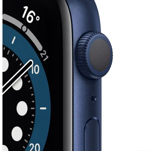 Apple Watch Seri 6 40mm GPS Mavi Alüminyum Kasa ve Koyu Lacivert Kordon MG143TU/A