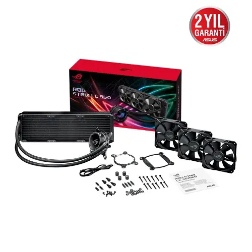 Asus ROG Strix LC 360 360mm RGB İşlemci Sıvı Soğutucu