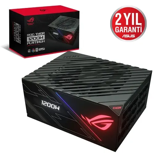 ASUS ROG-Thor-1200P 80+ Platinium 1200W Modüler Güç Kaynağı