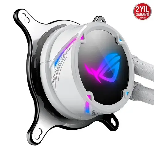 Asus ROG Strix LC 360 RGB White Edition 360mm İşlemci Sıvı Soğutucu (90RC0072-M0UAY0)