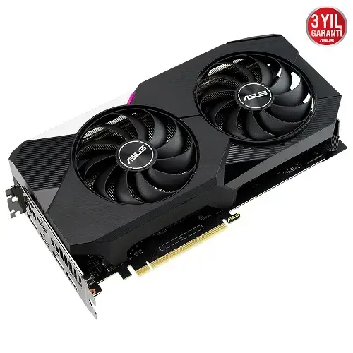 Asus Dual GeForce RTX 3060 Ti OC DUAL-RTX3060TI-O8G 8GB GDDR6 256Bit DX12 Gaming Ekran Kartı