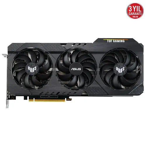 Asus TUF Gaming GeForce RTX 3060 Ti OC TUF-RTX3060TI-O8G-GAMING 8GB GDDR6 256Bit DX12 Gaming Ekran Kartı
