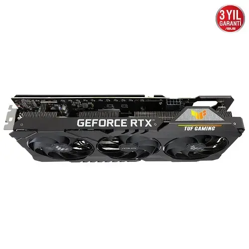 Asus TUF Gaming GeForce RTX 3060 Ti OC TUF-RTX3060TI-O8G-GAMING 8GB GDDR6 256Bit DX12 Gaming Ekran Kartı