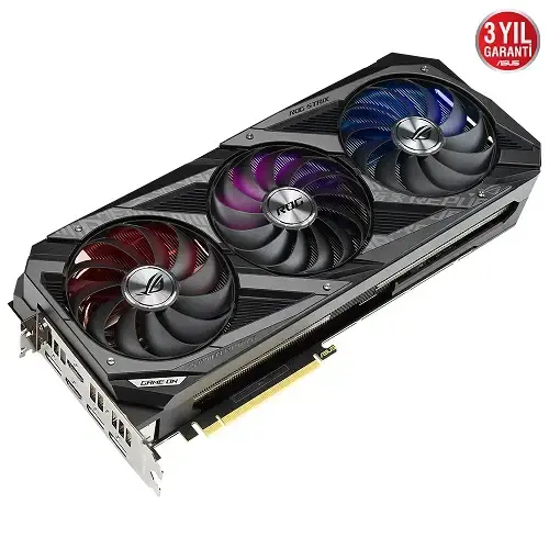 Asus ROG Strix GeForce RTX 3060 Ti ROG-STRIX-RTX3060TI-8G-GAMING 8GB GDDR6 256Bit DX12 Gaming Ekran Kartı