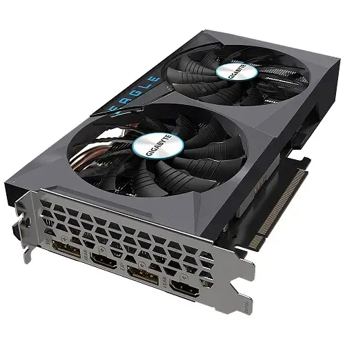 Gigabyte GeForce RTX 3060 Ti Eagle OC 8G LHR GV-N306TEAGLE OC-8GD 8GB GDDR6 256Bit DX12 (LHR) Gaming Ekran Kartı