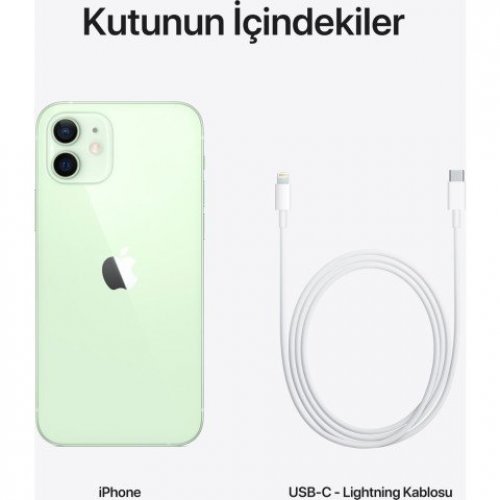 iPhone 12 mini 128GB MGE73TU/A Yeşil Cep Telefonu - Apple Türkiye Garantili