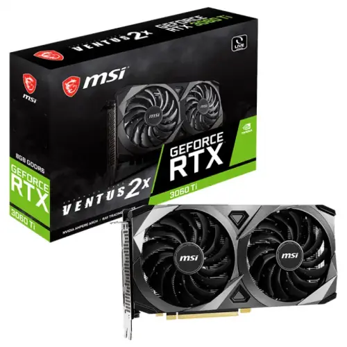 MSI GeForce RTX 3060 Ti Ventus 2X 8GB GDDR6 256Bit DX12 Gaming (Oyuncu) Ekran Kartı