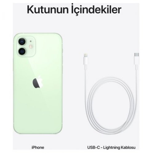 iPhone 12 64GB MGJ93TU/A Yeşil Cep Telefonu - Apple Türkiye Garantili