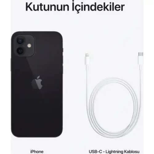 iPhone 12 256GB MGJK3TU/A Mavi  Cep Telefonu - Distribütör Garantili