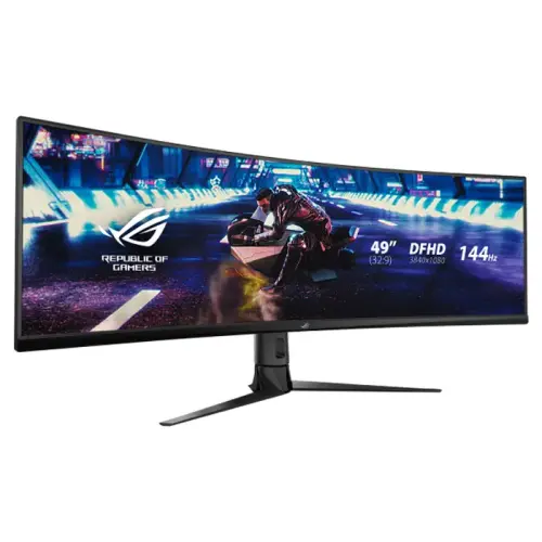 Asus ROG Strix XG49VQ 49” 4ms 144Hz FreeSync Premium Pro Super Ultra-Wide VA 3840x1080 Curved Gaming (Oyuncu) Monitör