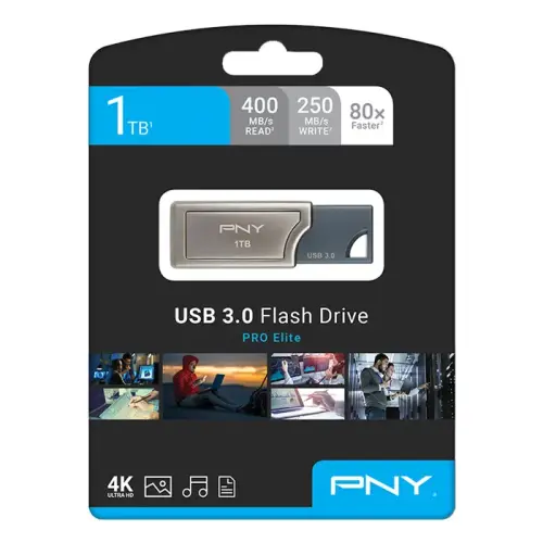 PNY Pro Elite P-FD1TBPRO-GE 1TB USB 3.0 Flash Bellek