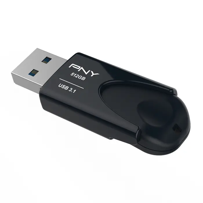 PNY Attaché 4 512GB USB 3.1 Flash Bellek (FD512ATT431KK-EF)