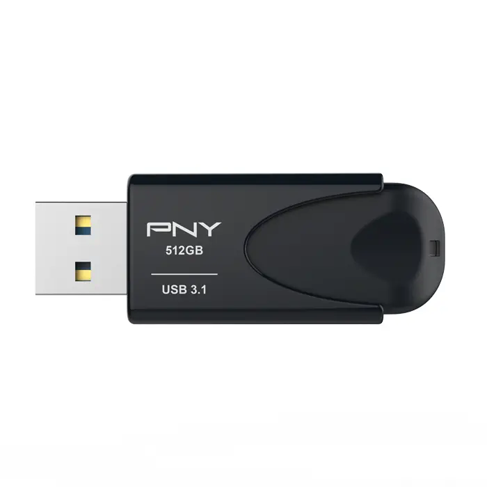 PNY Attaché 4 512GB USB 3.1 Flash Bellek (FD512ATT431KK-EF)