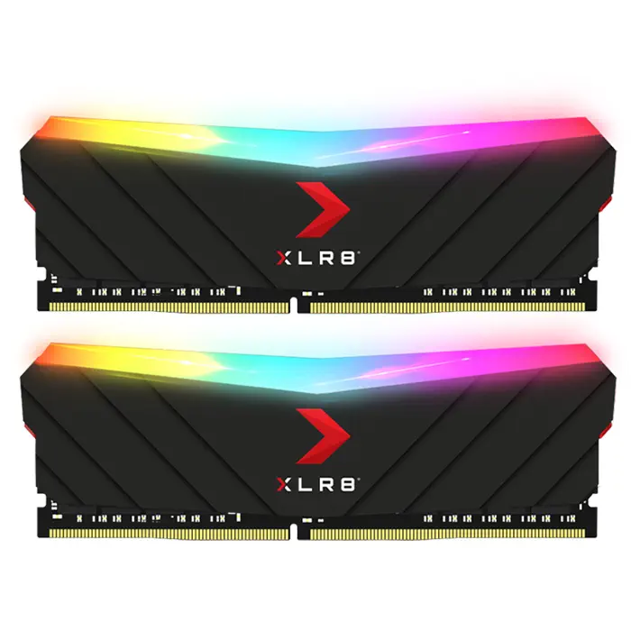 PNY XLR8 Gaming EPIC-X RGB 16GB (2x8GB) 3600MHz CL18 DDR4 Gaming Ram (MD16GK2D4360018XRGB)