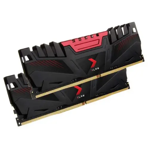 PNY XLR8 32GB (2x16GB) 3200MHz CL16 DDR4 Gaming Ram (MD32GK2D4320016XR)