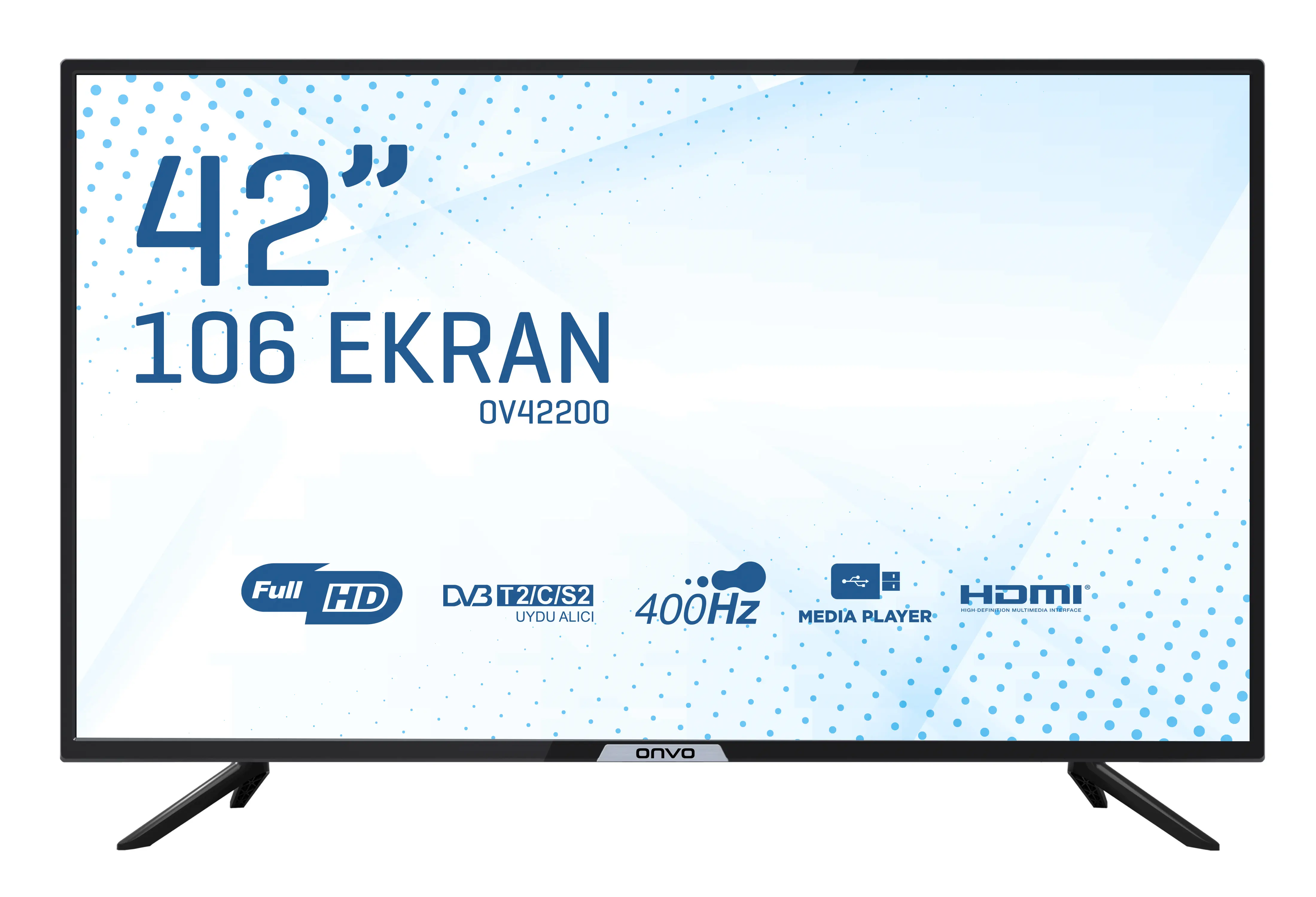 Onvo OV42200 42 inç 106 Ekran Full HD Uydu Alıcılı LED TV