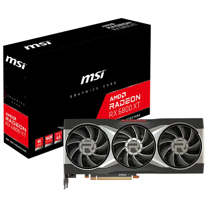 MSI Radeon RX 6800 XT 16G 16GB GDDR6 256Bit DX12 Gaming (Oyuncu) Ekran Kartı