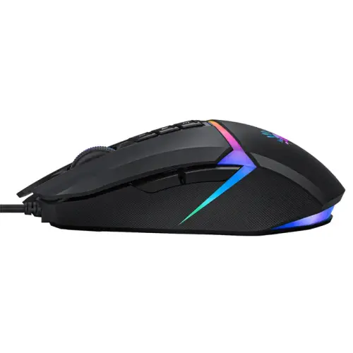 Bloody W60 Max 10.000 CPI 10 Tuş Optik RGB Kablolu Siyah Gaming (Oyuncu) Mouse