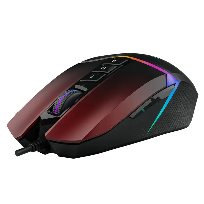 Bloody W60 Max 10.000 CPI 10 Tuş Optik RGB Kablolu Kırmızı Gaming (Oyuncu) Mouse
