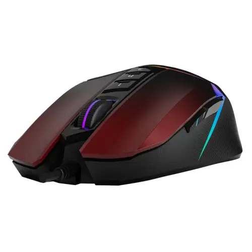 Bloody W60 Max 10.000 CPI 10 Tuş Optik RGB Kablolu Kırmızı Gaming (Oyuncu) Mouse