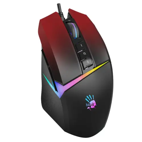 Bloody W60 Max 10.000 CPI 10 Tuş Optik RGB Kablolu Kırmızı Gaming (Oyuncu) Mouse