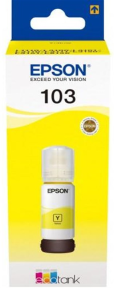 Epson 103 EcoTank Sarı Şişe Mürekkep Kartuşu - C13T00S44A