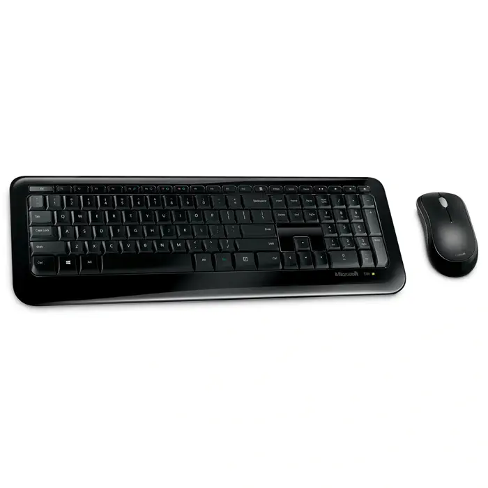 Microsoft Wireless Desktop 850 PY9-00015 İng Q Multimedya Siyah Kablosuz Klavye Mouse Set