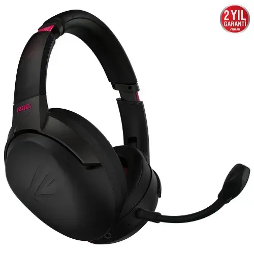 Asus ROG Strix Go 2.4 Electro Punk Mikrofonlu 7.1 Surround Kablosuz Gaming (Oyuncu) Kulaklık