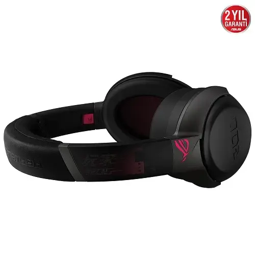 Asus ROG Strix Go 2.4 Electro Punk Mikrofonlu 7.1 Surround Kablosuz Gaming (Oyuncu) Kulaklık