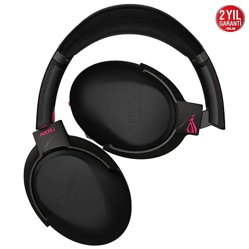 Asus ROG Strix Go 2.4 Electro Punk Mikrofonlu 7.1 Surround Kablosuz Gaming (Oyuncu) Kulaklık