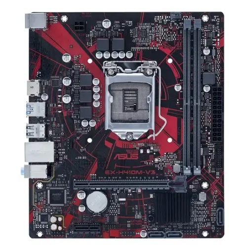 Asus EX-H410M-V3 Intel H410 Soket 1200 DDR4 2933MHz mATX Gaming Anakart